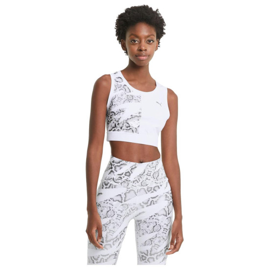Puma Γυναικεία αμάνικη μπλούζα Crop